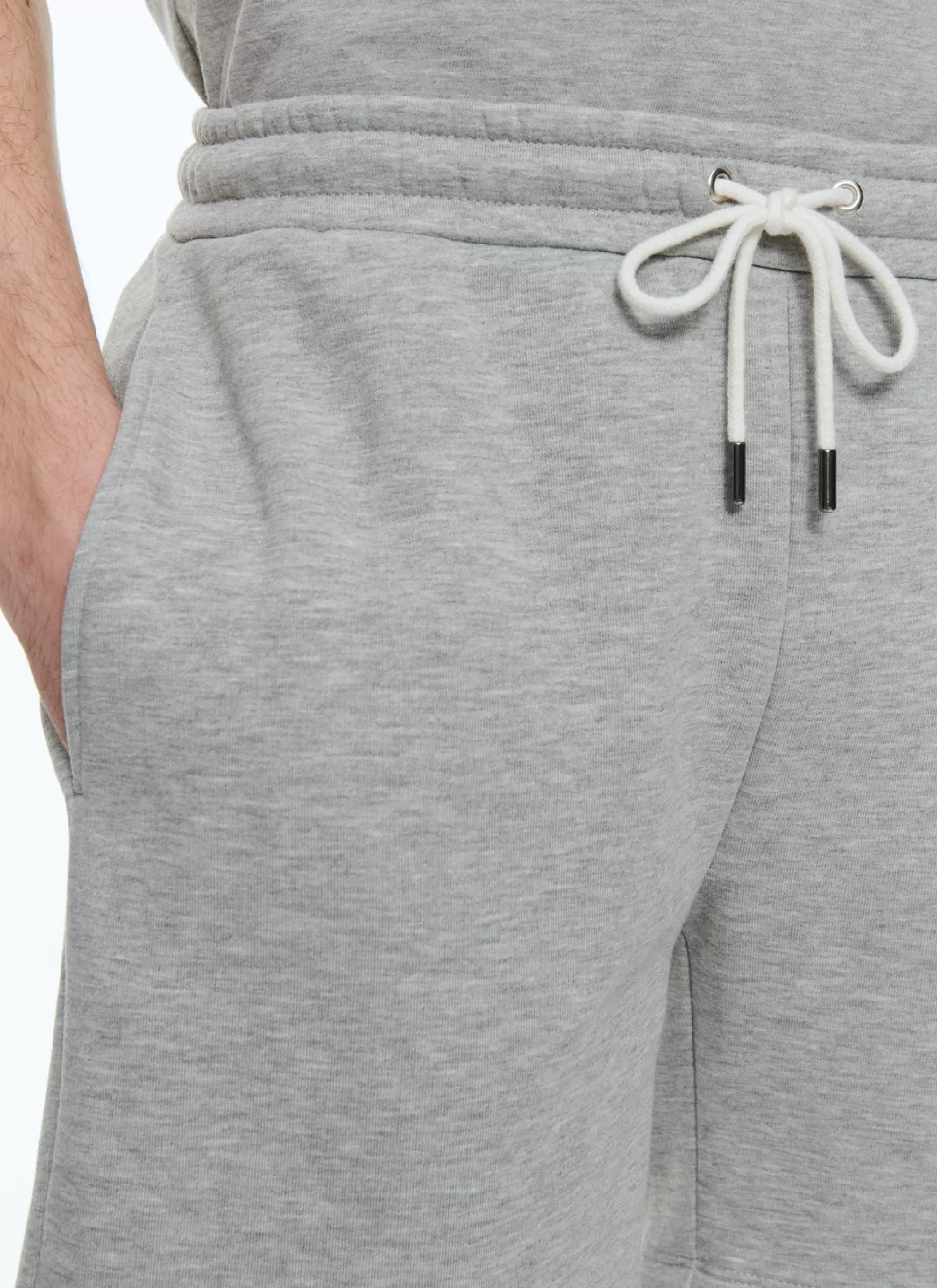 Outlet Short En Jersey De Coton Homme Pantalons